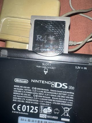 Nintendo DS Lite Negra