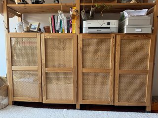 IKEA IVAR – Mueble de almacenaje de madera y ratán