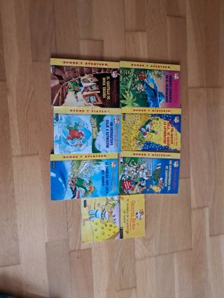 Lote libros Geronimo Stilton 4,5,6,17,26,32,35