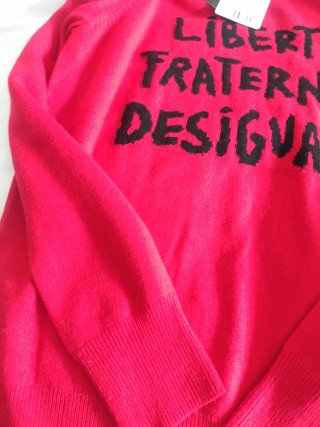 Jersey Desigual Rojo Talla M