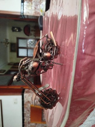 Moto Chopper Harley Hecha a Mano