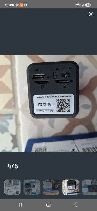 Mini Cámara 4G Guía Rápida