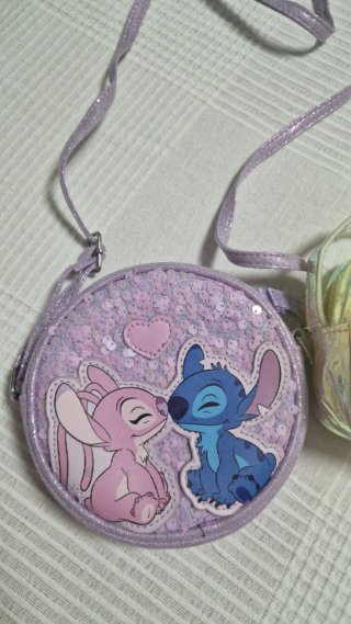 2 Bolsos Infantiles Brillantes,2 diademas,2 mini