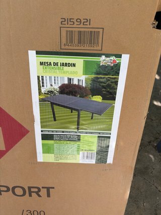 Mesa de comedor con 2 alas