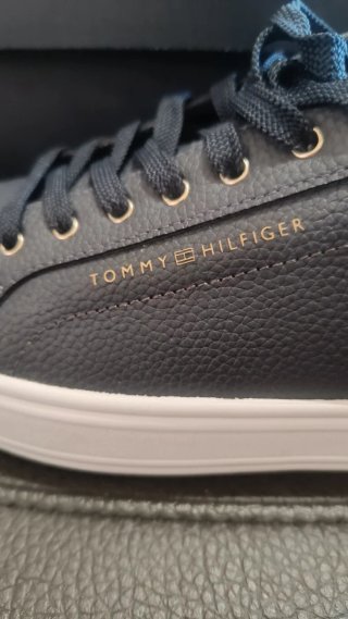 Zapatillas Tommy Hilfiger Azul Marino y Dorado