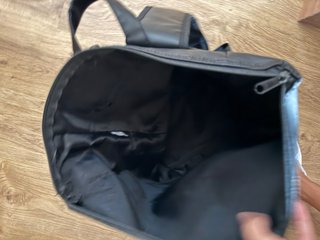 Mochila impermeable negra
