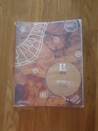 Libro Música 2 ESO Anaya Proyecto Digital