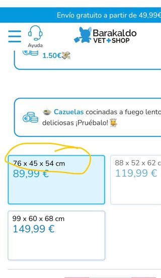 Transportín Skudo para coche perro/gato