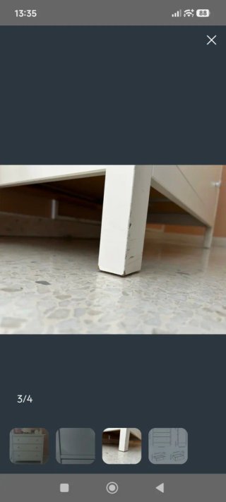 Cómoda Ikea Hemnes Blanca