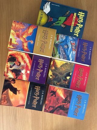 Saga libros Harry Potter en catalan
