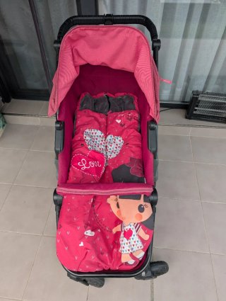 Cochecito Concord Wanderer Rosa