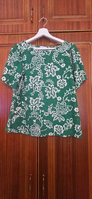 Conjunto S/38 Verde Estampado