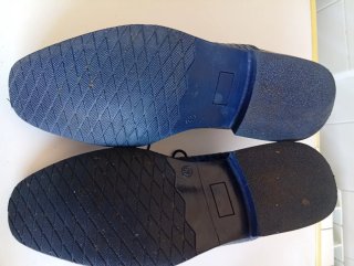 Zapatos Tino González Azul Trenzado
