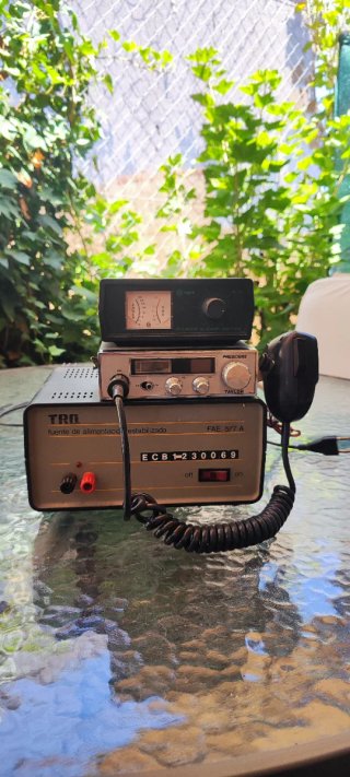 Equipo Radioaficionado 27Mhz TRQ Completo