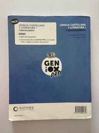 Lengua castellana y literatura I 1º Bachillerato
