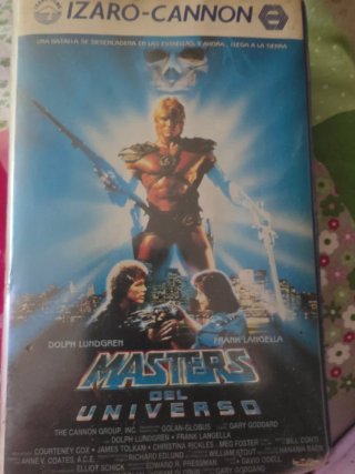 Película VHS Masters del Universo