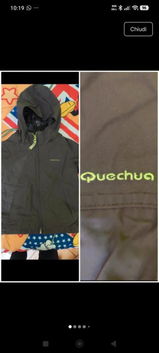 Giacca a vento Quechua bambino