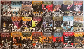 Coleccion de comics de the walking dead en ingles