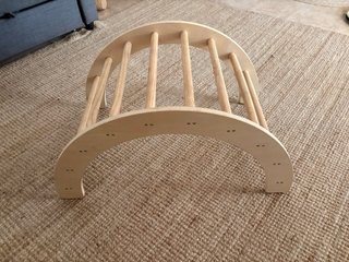 Arco de escalada de madera