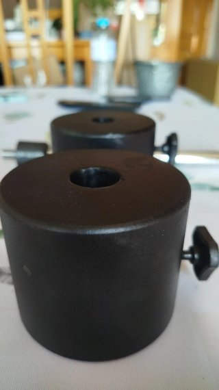 Contrapesos para telescopio