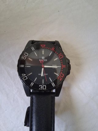 Reloj Racer Negro y Rojo
