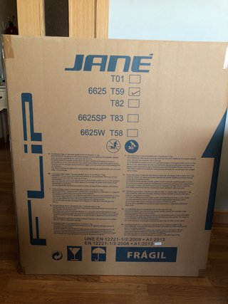 Cambiador Bañera Jané T59 valorado en 199€