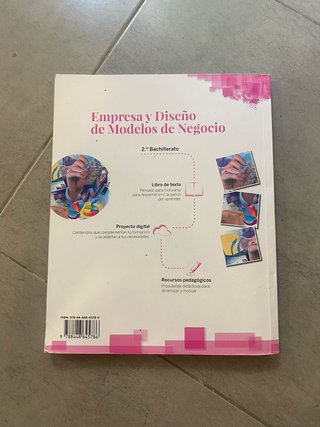 Empresa y diseño de modelos de negocio 2º Bachi...