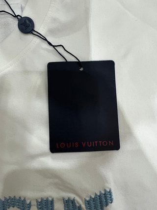 Camiseta Louis Vuitton Blanca