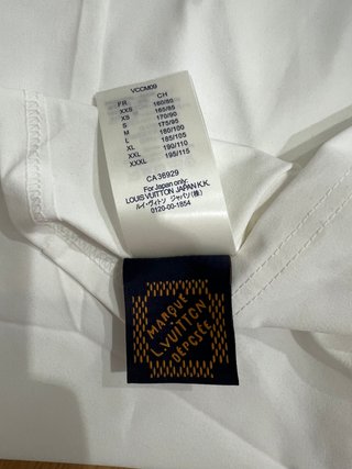 Camiseta Louis Vuitton Blanca
