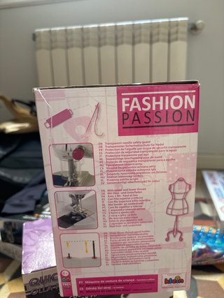 Máquina de coser infantil Fashion Passion