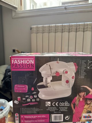 Máquina de coser infantil Fashion Passion