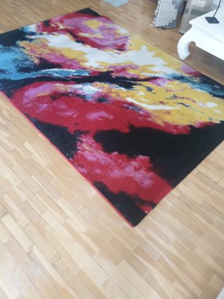 Espectacular alfombra Grande Multicolor 260x130.