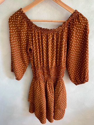 Vestido Pull&Bear lunares S