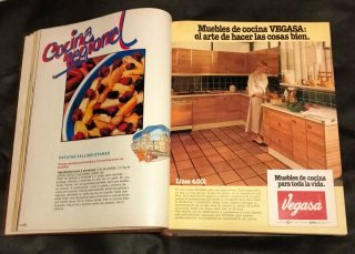 Libro de Cocina y Hogar de la década de los 60