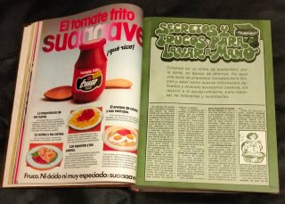 Libro de Cocina y Hogar de la década de los 60
