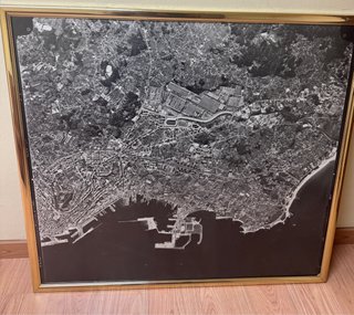 Fotografia aerea historica de Vigo Años 60-70