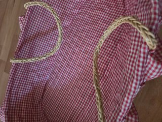 Cama mimbre para bebé/mascota