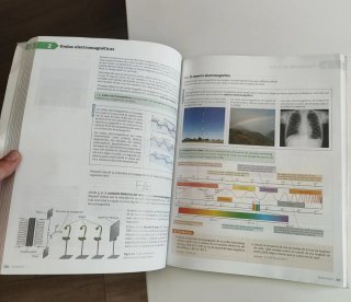 ✅LIBRO FISICA 2 BACHILLERATO COMO NUEVO Y FORRADO✅