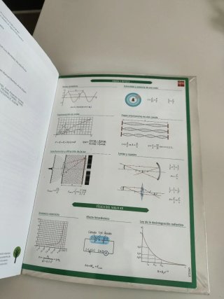 ✅LIBRO FISICA 2 BACHILLERATO COMO NUEVO Y FORRADO✅