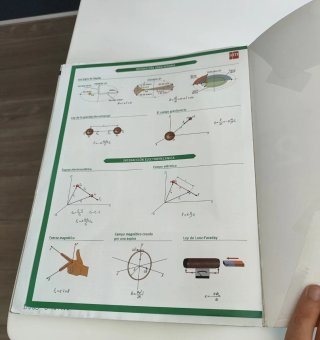 ✅LIBRO FISICA 2 BACHILLERATO COMO NUEVO Y FORRADO✅
