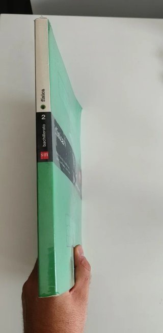 ✅LIBRO FISICA 2 BACHILLERATO COMO NUEVO Y FORRADO✅