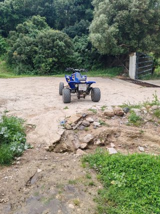 Quad Gas Gas Motocross Negro/Azul