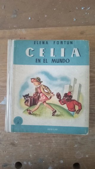 Colección libros vintage "Celia" de Elena Fortún