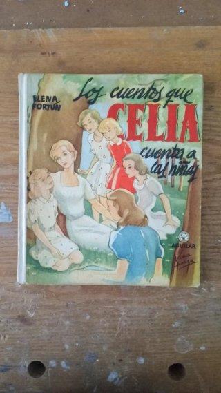 Colección libros vintage "Celia" de Elena Fortún