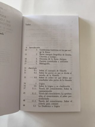 Antología de los primeros estoicos griegos