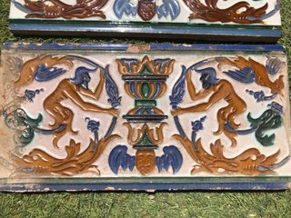 2 Azulejos decorativos Sevilla Ramos Rejano