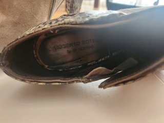 Botines Roberto Botella Ante Talla 37