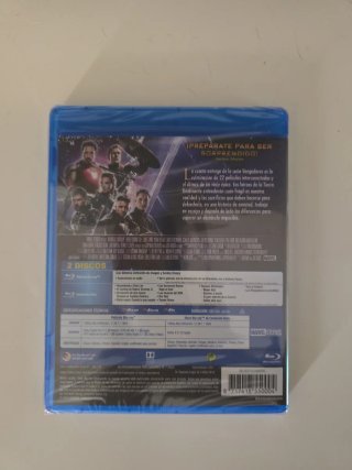 Blu-ray Vengadores: las 4 películas Nuevas