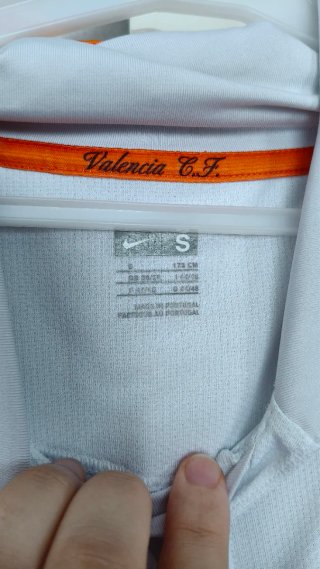 Camiseta Valencia CF Final Copa del Rey 2008 silva