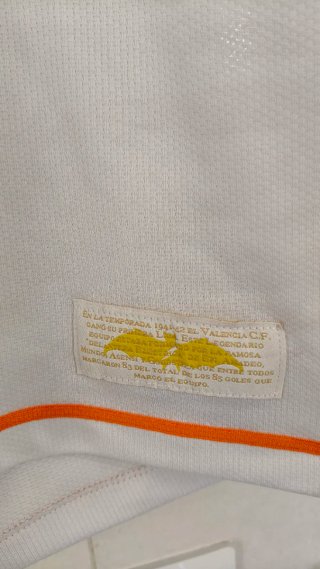Camiseta Valencia CF Final Copa del Rey 2008 silva